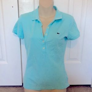 Lacoste Polo Mint Aqua S 36